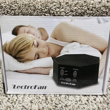 ASTI Sound Of Sleep Lectrofan White Noise Machine Black 