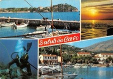 Cartolina Cavo Isola d' Elba vedute 1973 (Livorno)