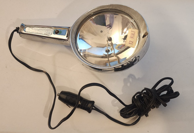 #ad #ad Vintage Auto Hand Held Spotlight General Electric On Guard Lighter Port Plug In $21.99