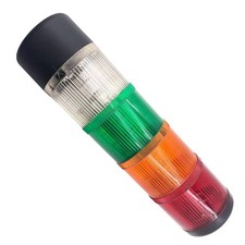 Schneider Electric Stack Light Beacon Red Orange Green White w/ Base Lid XVA-LC3
