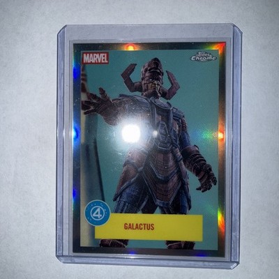 2025 Topps Chrome Marvel Studios Galactus Fantastic Four: First Steps #FF-7