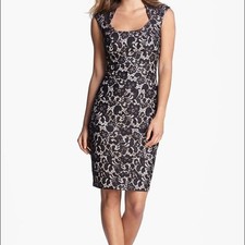 Jax lace feminine romantic angelic whimsical goth bodycon sleeveless dress 2