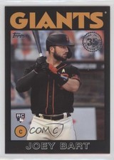 2021 Topps 1986 Baseball 35th Anniversary Series 2 Black 243/299 Joey Bart r0j