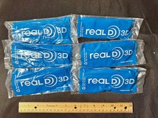 *NEW SEALED* 6 Pack - REAL D PASSIVE 3D Glass...