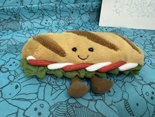 Jellycat Amuseables Caprese Baguette - Sandwich - NWT/with DUSTBAG/AUTHENTIC❣️