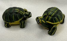 Land Sea Collectibles Nature Series 2 Mini Turtle Figurines 1999 NWT