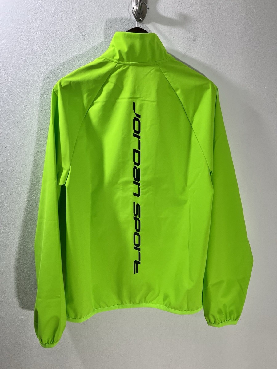 Nike Air Jordan Sport JAM Men Warm-Up Jacket Electric Green Sz