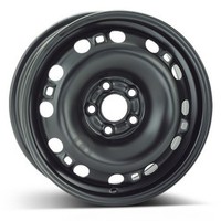 "Felge Stahl FüR Skoda Rapid 6,0J15 \" 5X100 38 57,10 Alcar 7760 Black"