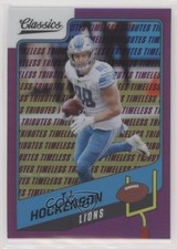 2021 Classics Premium Edition Purple Timeless Tributes 4/35 TJ Hockenson #43 3h1