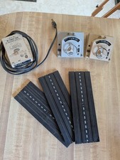 Aurora Model Motoring LOT 2 Speed Controllers 1 Power Pack, 3 Pieces Track Slot