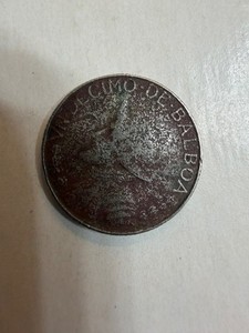 1966 Panamanian 1/4 Balboa coin