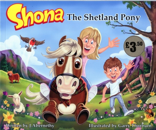 Shona the Shetland Pony by J. Abernethy (Paperback Book)