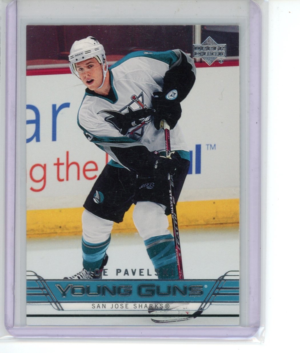 2006/07 Upper Deck Series 2 Joe Pavelski Young Guns RC #487 SHARKS