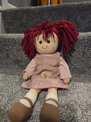 Rag Doll With polyester dress