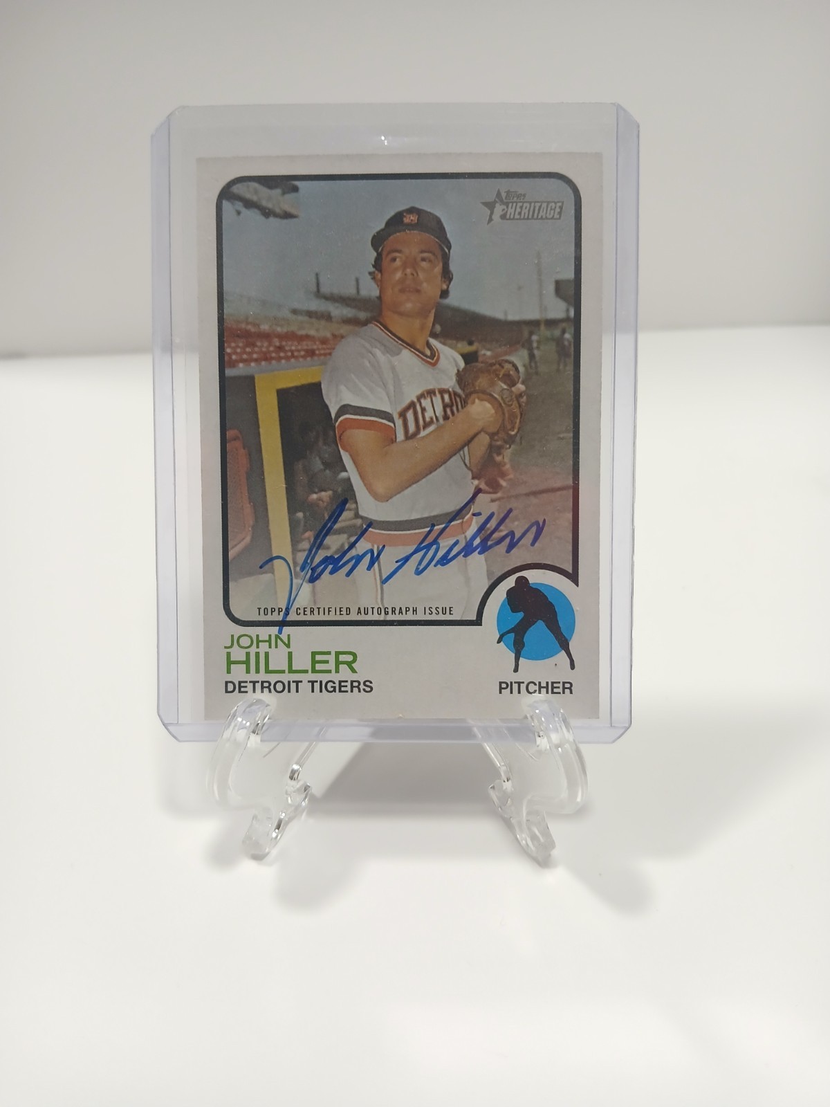2022 Topps Heritage - Real One Autographs John Hiller #ROA-JH (AU)
