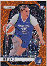 2024 Panini Prizm WNBA - Alissa Pili #83 Orange Velocity Prizm (RC)