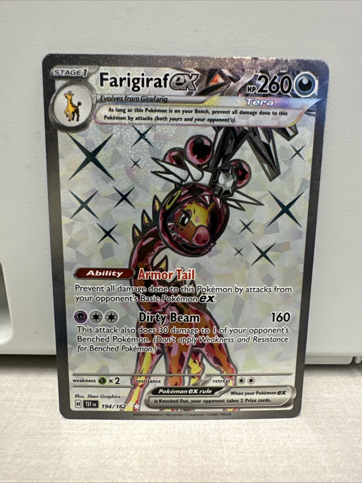 Farigiraf ex 194/162 Sv05: Temporal Forces Holo