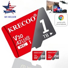 Micro SD Card U3 V30 A2 4K Class10 High Speed Memory Card for Camera Adapter Lot