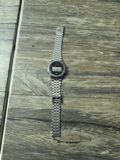 Casio Vintage Style Digital Stainless Steel Band Watch A171WE-1A