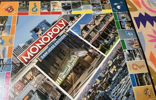 Monopoly San Jose Edition California 2023 Open Box - Picture 3 of 3