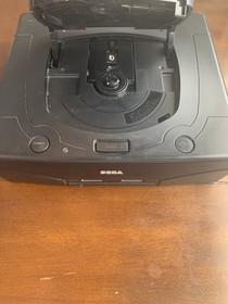 SEGA Saturn Black Console w/ 2 controllers, 4 games, memory card & accessories