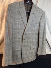 NEW No Tags BROOKS BROTHERS MENS 42L SPORT JACKET Madison 1818 BROWN HOUNDSTOOTH