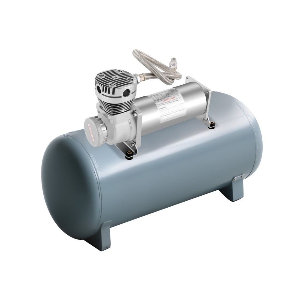 Universal Air Ride Suspension Compressor 200PSI Heavy Duty Air ...