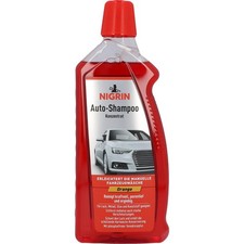 NIGRIN Autoshampoo Konzentrat, 1 Liter, entfernt auch starke Verschmutzungen