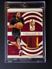 🔥2023-24 Natl Treasures - Nba Materials Darius Garland #NM-DAR #5/5 - GU Patch