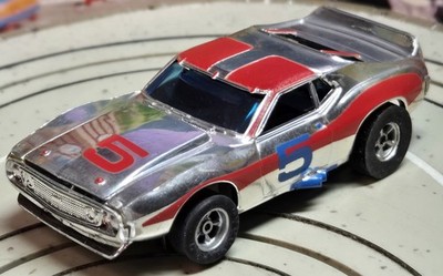 für Faller AMS Slotcar Modellbahn - Javelin Trans Am mit AFX Motor #EBS1876