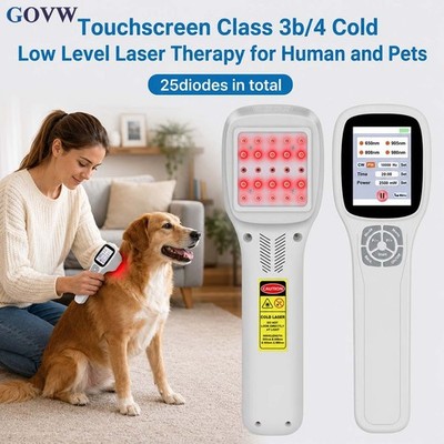 Handheld Class IV Laser Therapy Device 25 Diodes Arthritis Muscle Pain Recovery