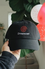 Dreamcast Vaporwave 90s Retro Gaming Embroidered Cap Dad Hat