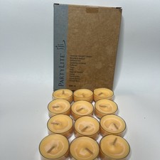 Partylite Tealights 12 Candles NOS " Citrus Peel & Sage V04419