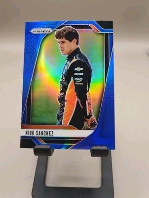 NICK SANCHEZ 2025 PANINI PRIZM RACING  #72 BLUE PRIZM #ed 116/199