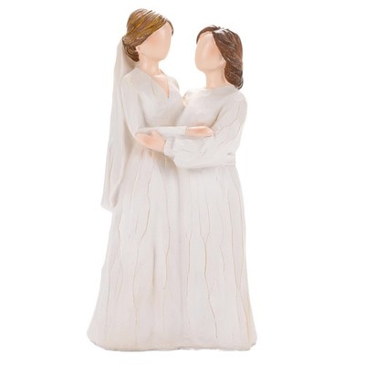 Mother Of Bride Gift Daughter Sentimental Figurine HandPainted 8.07 Inch