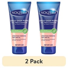 Noxzema Ultimate Clear Daily Deep Pore Cleanser 6 Oz 2pack NEW