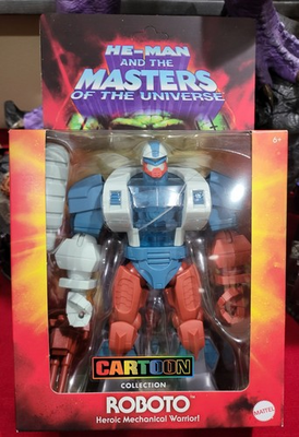 #ad #ad Masters of the Universe Origins Roboto 200X Cartoon Collection Deluxe Figure $39.99