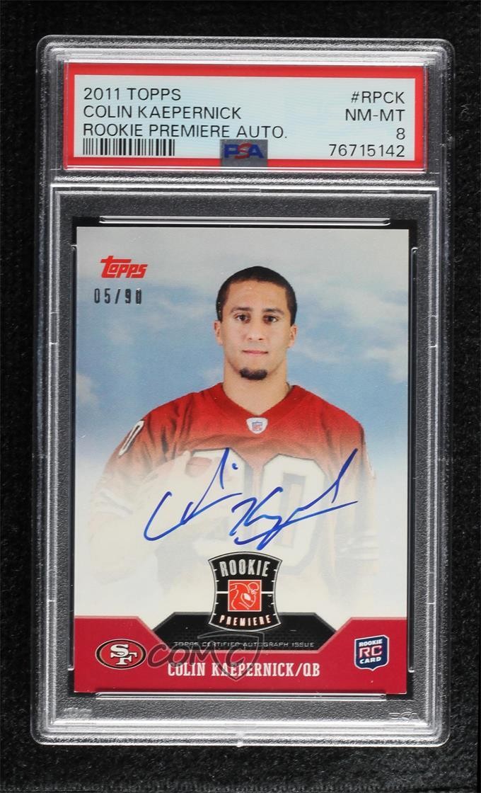 Colin Kaepernick Topps Rookie Premiere Autographs #RPCK Base