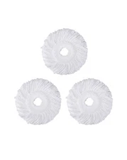 3 Pack Mop Head Replacement Spin Mop Replacement Head Microfiber Spin Mop Ref...
