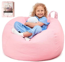 Funda De Puf Con Cremallera Para Guardar Animales De Peluche Para Niños NUEVO US