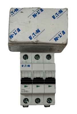 Eaton xEffect MCB, 3P, 16A Curve D, 230 - 400V AC, 6 kA Ausschaltvermögen