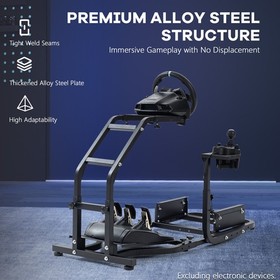 Supllueer Racing Simulator Cockpit Wheel Stand Fit For Thrustmaster Logitech G29