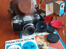 Praktica Nova B SLR camera + wide-angle lens Pentacon used