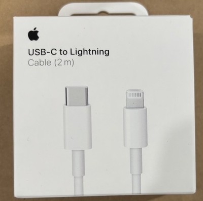 Apple USB-C to Lightning Cable 2 m White Charging & Data Sync For Apple Devices