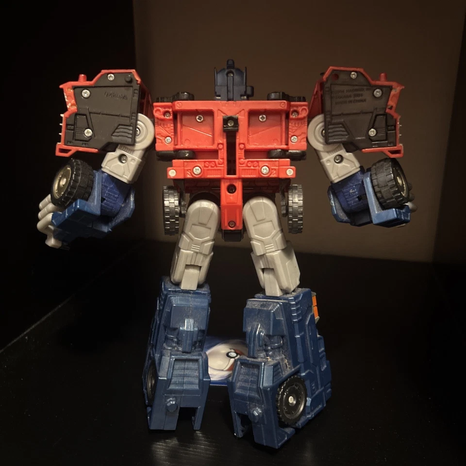 Transformers Cybertron Galaxy Force Leader Optimus Prime 10” Hasbro 2004 Takara Foto 3 de 4