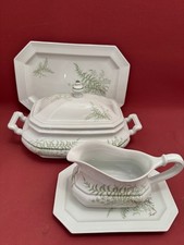 Gallo Leonardo Fougere Sommerfarn Fleischplatte Sauciere Terrine zur Auswahl