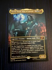 MTG Doctor Doom, King of Latveria Borderless Commander Marvel Super Heroes
