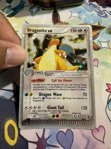 Pokémon TCG 2003 Dragonite EX Dragon 90/97 Holo Rare E-Card Reader