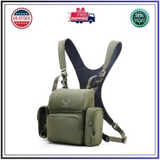 MOXULE Binocular Harness Chest Pack: Bino Case with Rangefinder Pocket