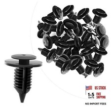 OEM N805155-S Interior Door Panel Clip Nylon Automotive Clips 25 Clips 9mm